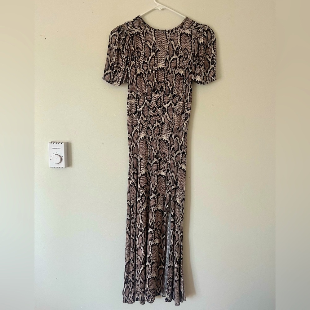 Beautiful Snakeskin Midi Dress